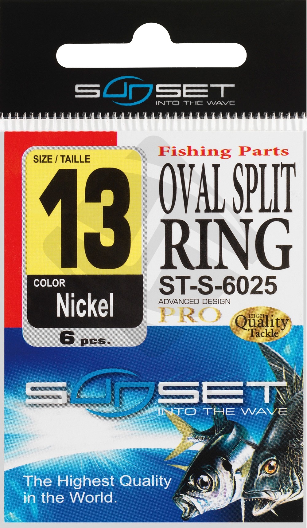 OVAL SPLIT RING ST-S-6025 - Sunset Fishing