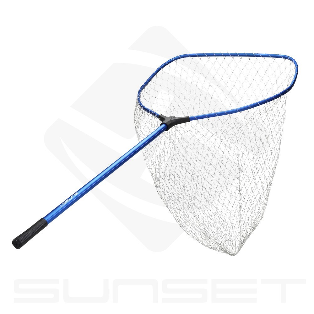 Folding Floating Fishing Landing Net Silic Mesh 