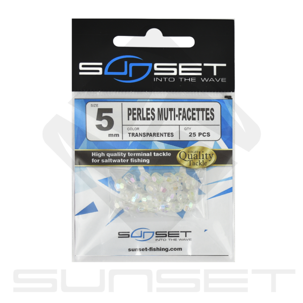 PERLES MUTI-FACETTES SUNSET