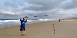 Le lancer de poids de mer