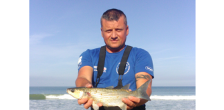 Une pêche ludique, le mulet en bord de mer.