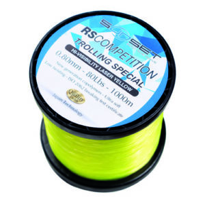 monofilament TROLLING YELLOW Sunset