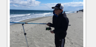 Découverte du surfcasting aux enfants.