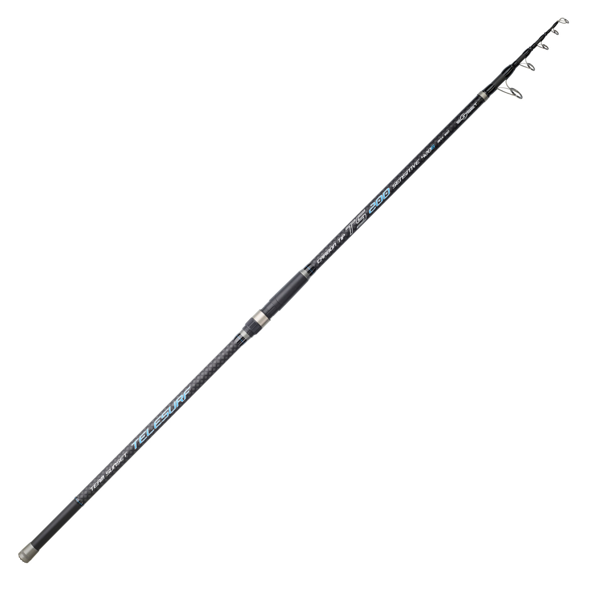 Canne Grauvell MC Telesurf Due 390 – Canne Télescopique Surf-casting Mer, 3.90m, Neuve