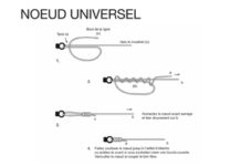 LES PRINCIPAUX NŒUDS DE PÊCHE : LE NŒUD UNIVERSEL